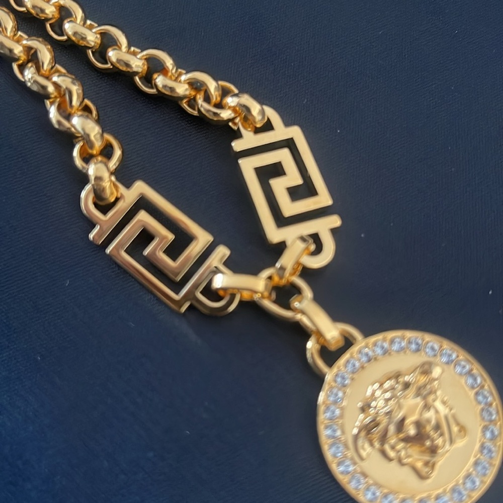 Versace medallion bracelet brand new
